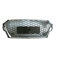 A5 18 RS5 GRILLE (W/O LOGO) FOR BUMPER/SILVER