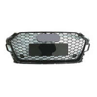 A5 18 RS5 GRILLE(W LOGO) FOR BUMPE BLACK