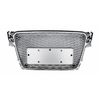 A4 08-11 RS4 GRILLE (W/O LOGO) SILVER