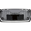 A5 18 RS5 GRILLE (W LOGO) SILVER FRAME