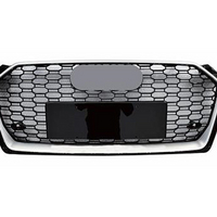 A5 18 RS5 GRILLE (W LOGO) SILVER FRAME