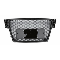 A4 08-11 RS4 GRILLE (W/O LOGO) BLACK